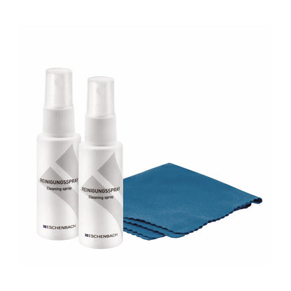 Cleaning spray 2x30 mL alcohol-free for lenses, displays